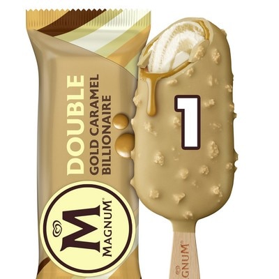 Magnum Double Gold Caramel Billionaire 85ml - 